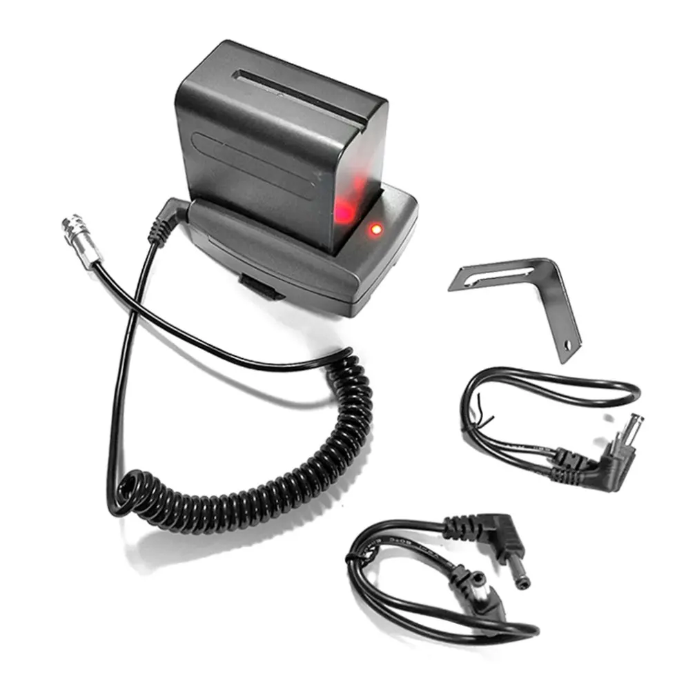 12 В постоянного тока Np F аккумуляторная система блока питания для Bmpcc 4K Blackmagic Pocket