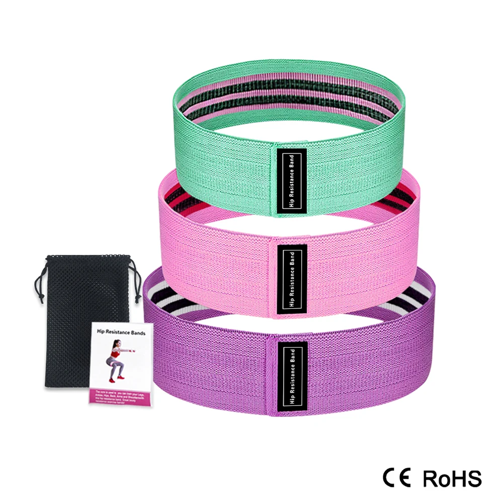 

Resistance Bands 3-Piece Set Fitness Rubber Bands Expander Elastic Band For Fitness Elastic Bands Resistance Exercise Equipment