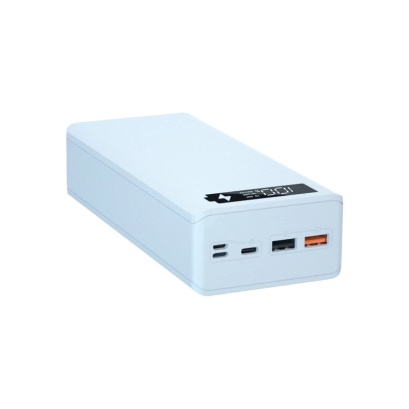

Power Bank Shell Detachable QC3.0 PD LCD Display 16x18650 Battery Case 5W/10W Wireless Charging without Battery