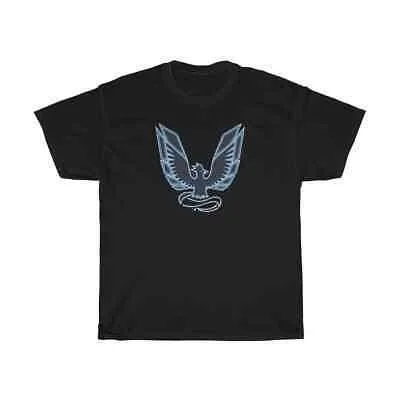 

Blue 80's Retro Trans Am Firebird Emblem T-Shirt