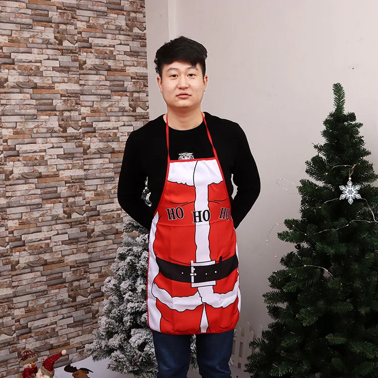 Шеф повар униформа фартук для кухни Новогоднее украшение сковорода выпечная