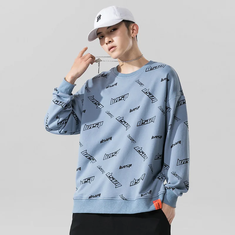 

2021 Fashion Print Loose Comfort Cotton Hoodie, Spring Couple Outdoor Street Jogging Hoodie YHZ225--YHZ229