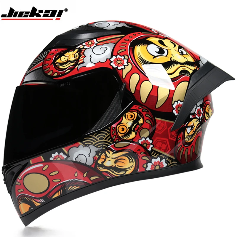Motorcycle Helmets Safety Full Face Dual Lens Racing Helmet Strong Resistance Off Road DOT Approved | Автомобили и мотоциклы