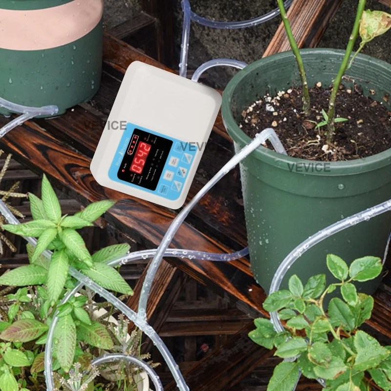 

Solar Energy Drip Irrigation Smart System Garden Automatic Plant Watering Device Irrigation Timer Self Watering Kit Water Pump