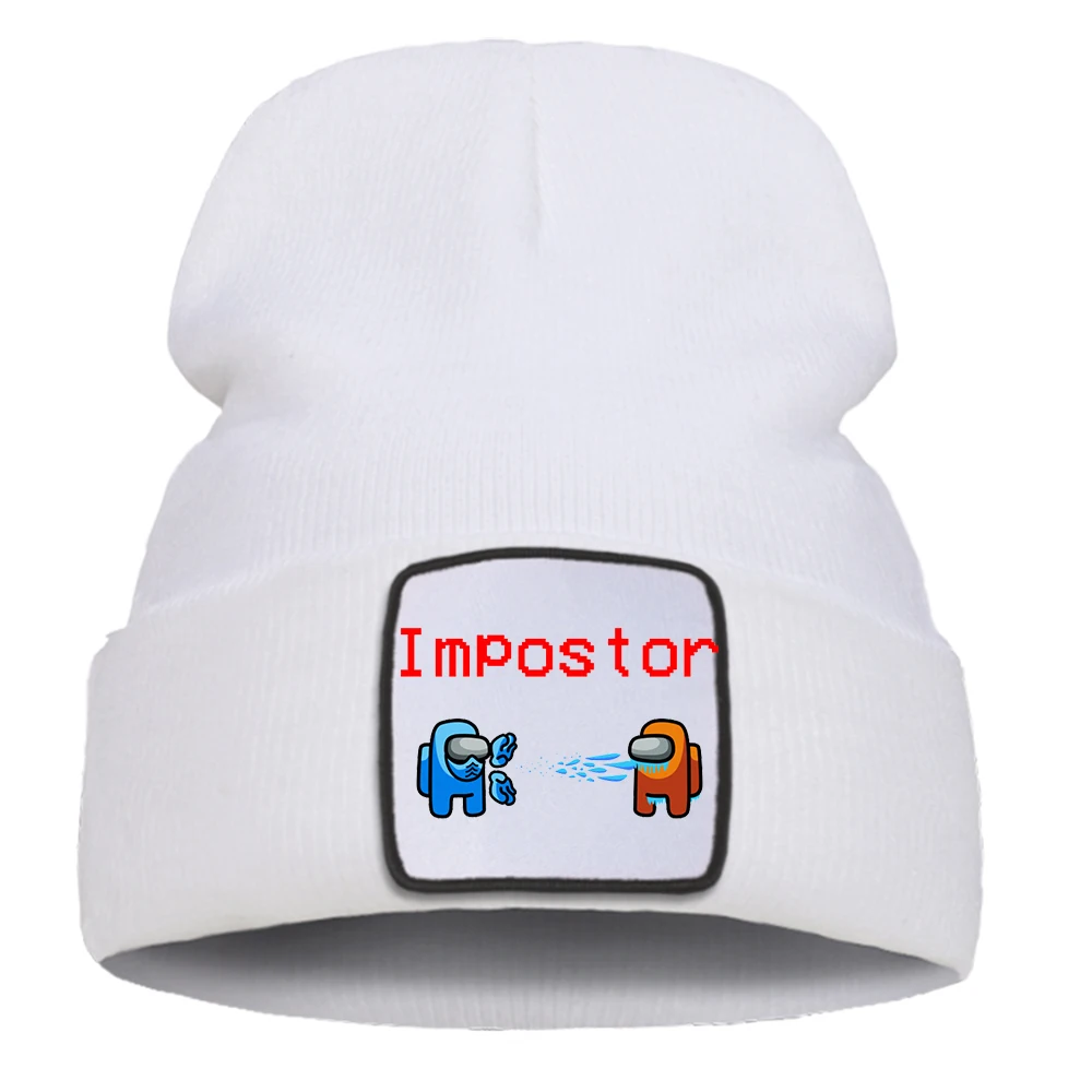 

The Blue Impostor Pours Water On The Orange Impostor's face Print Unisex Hats Warm Cool Knitted Hat Fashion Casual Beanie Caps