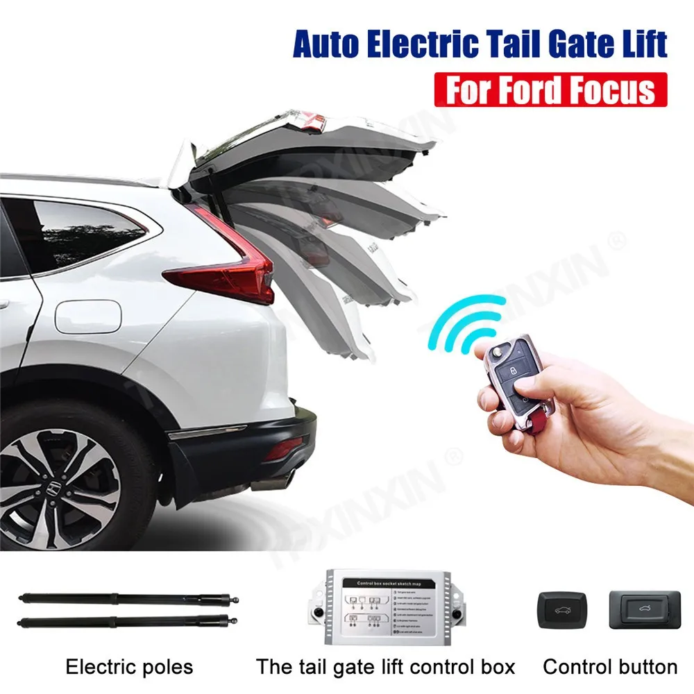 

Easy to install Smart Auto Electric Tail Gate Lift for Ford Focus 2014-2015 with Remote Control Drive Seat Button Control Set