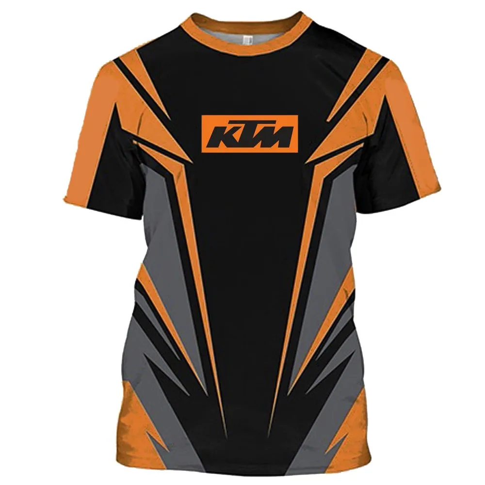 

Outdoor Bike T-shirt Men's New 3D Tops Motorcycle Riding T-shirt Racing Game Short Sleeve 6XL Oversized Fashion T-shirt