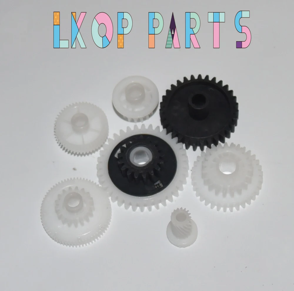 

10X RM1-2963/RU5-0655/RM1-2538/RK2-1088 Swing gears for HP M5025 M5035 Pro700 M712 M725 Fuser Drive gears Assembly(7gears/set)