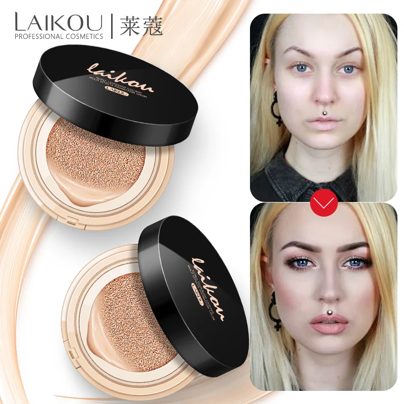 LAIKOU Air Cushion Foundation Cream консилер Солнцезащитный увлажняющий крем для безупречного