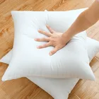 Классические однотонные белые подушки для дивана, домашний декор, декоративная подушка из полипропилена и хлопка для автомобиля и дома