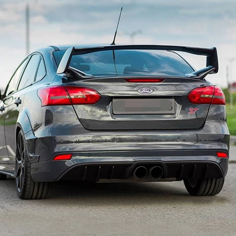 Спойлер для ford focus 2015 2017 высококачественный спойлер из АБС пластика заднего крыла