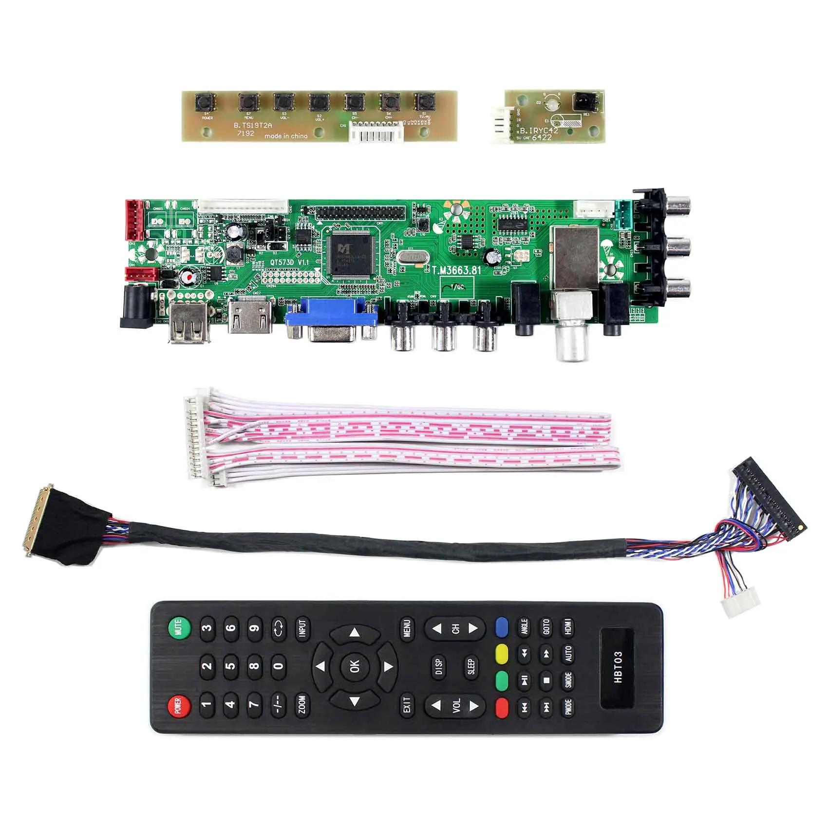 Комплект платы Latumab для HSD121PHW1-A01 / HSD121PHW1-A03/HSD121PHW1-B00 плата драйвера контроллера