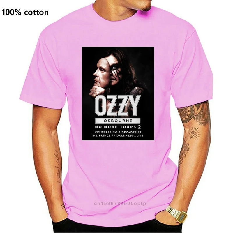 

Новинка, Ozzy osосвен, тур, логотип 2018, Мужская черная, белая футболка, размер S-3XL