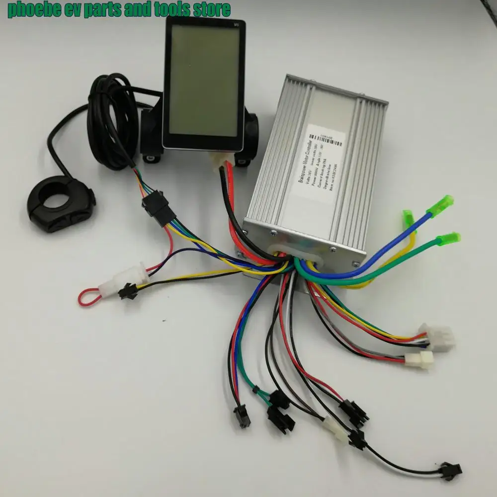 BLDC контроллер 400w450w500w600w800w1000w1200w+ ЖК-дисплей M5 24v36v48v60v для электрического велосипеда Скутер ATV MTB индикатор батареи