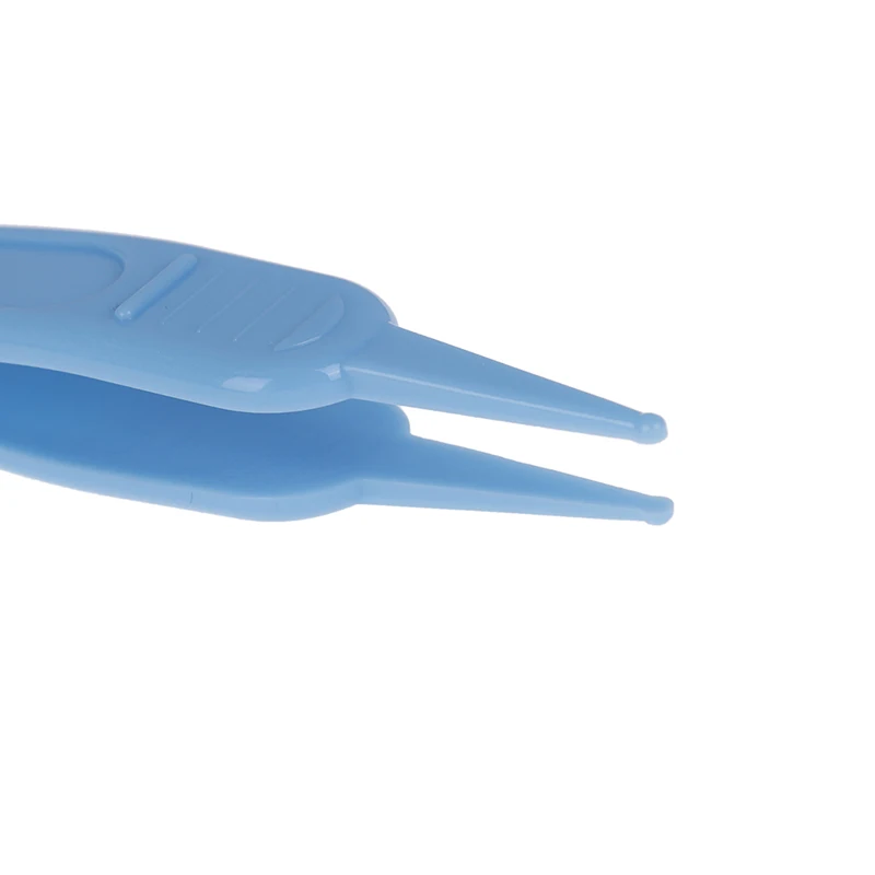 

2Pcs Baby plastic safety care ear nose navel cleaning tweezers forceps cleaner