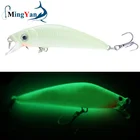 1 шт. 7 см 8 г 3D светящаяся приманка для ночной рыбалки блесна с 6 # крючками искусственная жесткая воблеры на окуня ловля щуки и карпа