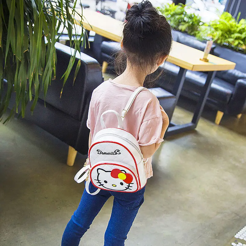 

Hello Kitty Children's School Bag Cute Girls One-shoulder Girl Small Backpack Princess Backpack Student Casual School Bag
