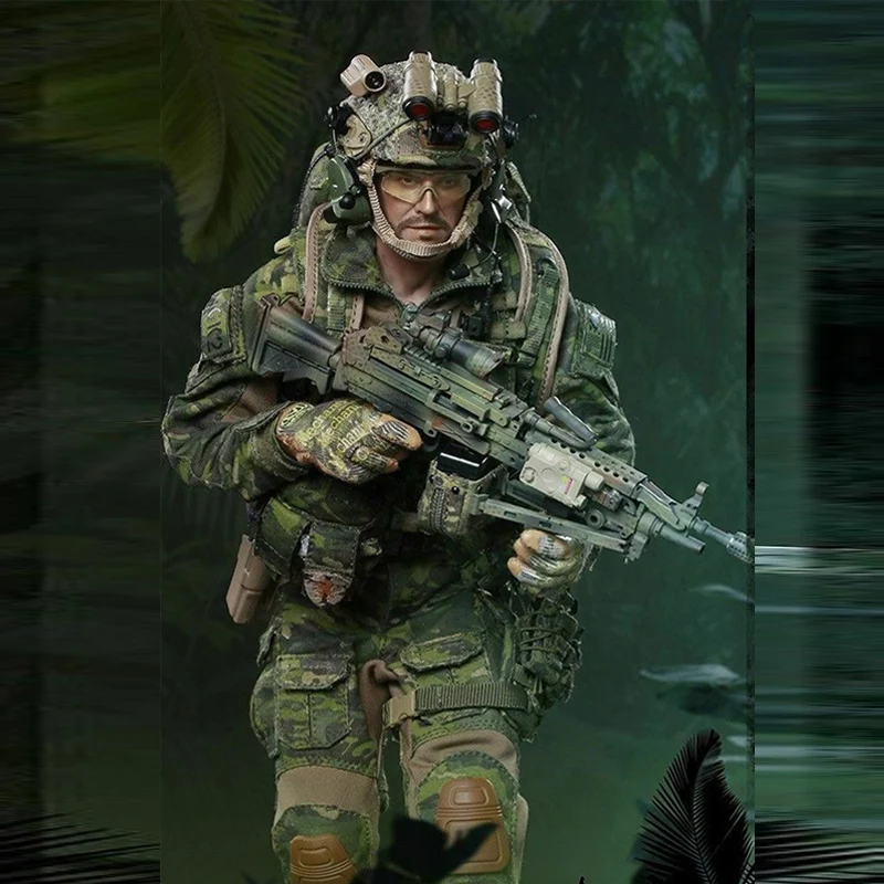 

Коллекционная Военная экшн-фигурка знаменитостей команды США, шестерка DEVGRU, кинжал джунглей 1/6, модель куклы, 73020