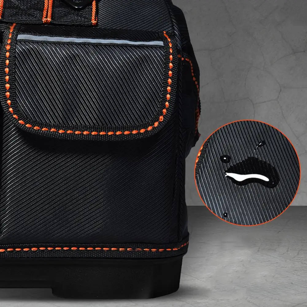 

Tool Bag Portable Electrician Bag Multifunction Repair Installation Canvas Large Thicken Tool Bag Work Pocket