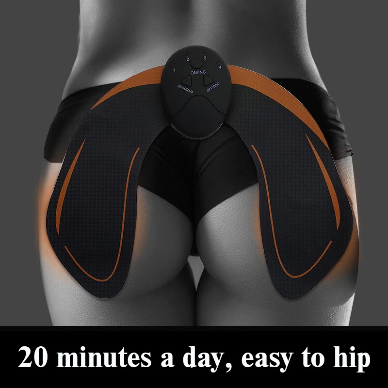 

Electronic Abdominal Arm EMS Muscle Stimulator Body Slimming Hip Shaper Trainer Vibrating Massager Fitness Exercise Machine