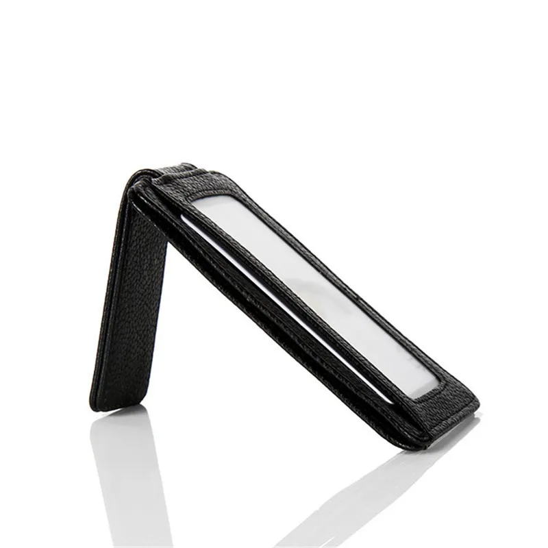 

SHUYI Men Card Holder 2021 New PU Leather Credit Cart Wallet Mini Slim Bank ID Card Holders Men Business High Quality Money Bag