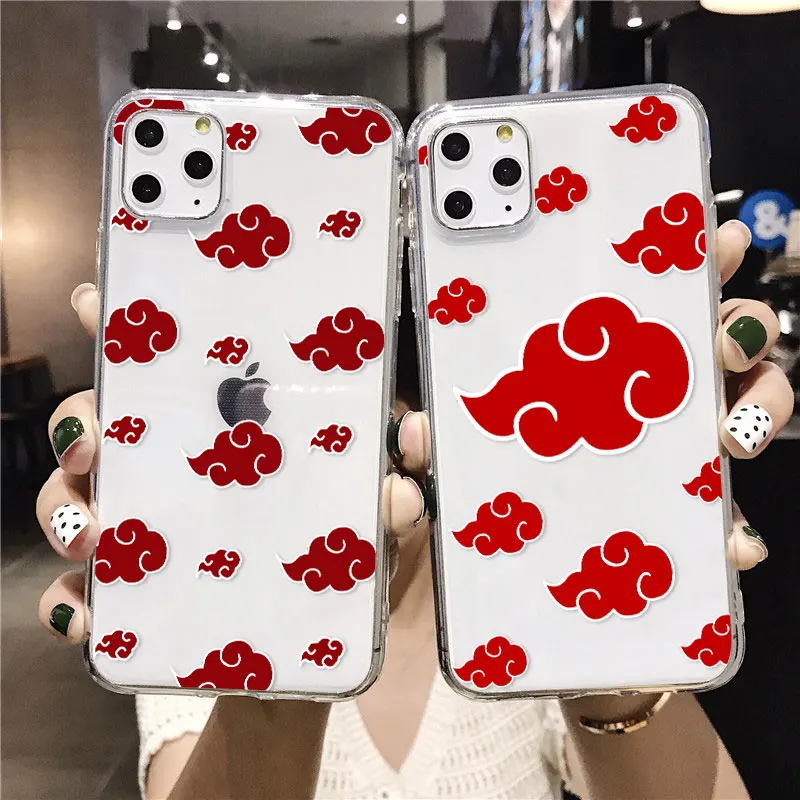 

Cute Japan Cloud Phone Case For iPhone 12 11 Pro XR X XS MAX SE2020 7 8 6 Plus Clear Soft Silicone Cover Fundas