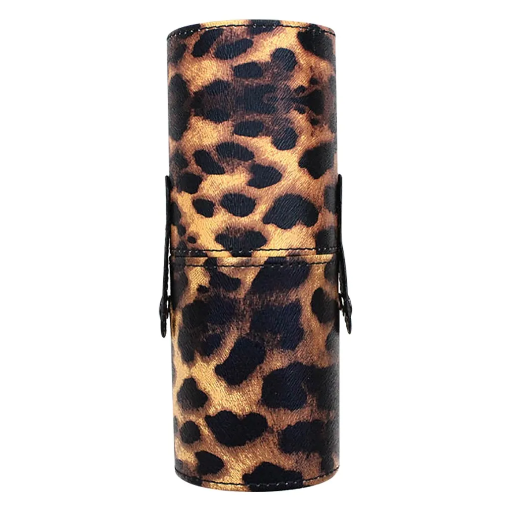 1 шт. держатель кистей для макияжа из искусственной кожи чехол косметички