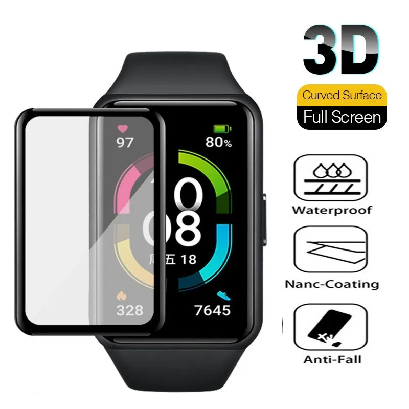 

Защитные пленки для Huawei Honor Band 6, мягкая Гидрогелевая Защитная пленка для Huawei band 6, не стекло
