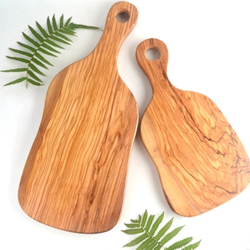 

bread sushi pizza steak lamb chops Food plates trays dishes storage Olive wood cutting boards chopping board block