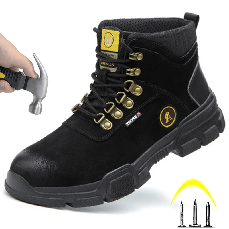 Обувь с высоким берцем уличная рабочая обувь Легкие зимние дезодорирующие