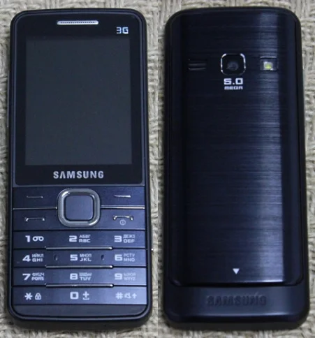 Оригинальный Samsung S5611 S5610 GSM 2 4 дюймов FM-радио Bluetooth 5 Мп камера русская клавиатура