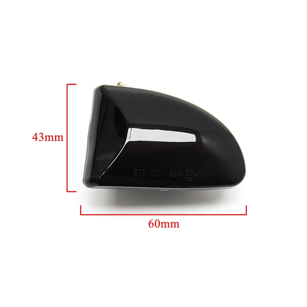 

2pcs For Mercedes Benz Smart Fortwo W451 Coupe Cabrio LED Dynamic Turn Signal Light Flowing Water Side Marker Indicator Light