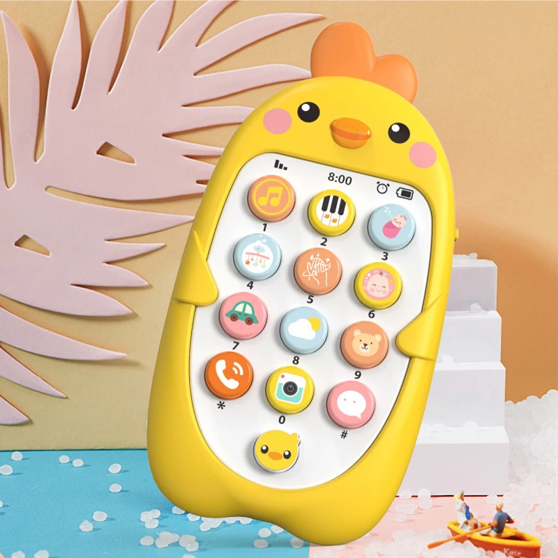 Promotion Baby Musical Toy Early Education Bilingual Mobile Phone Educational Story Learning Puzzle ToyDS19 | Игрушки и хобби