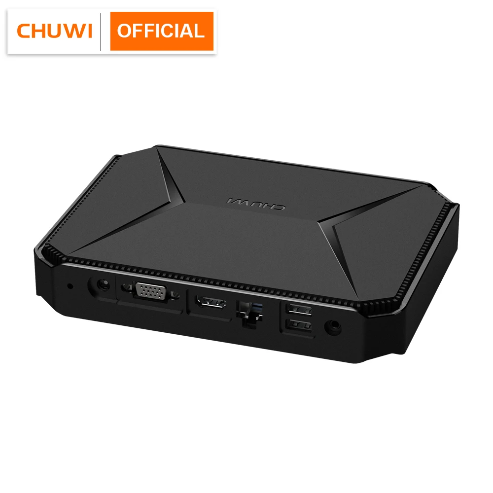 CHUWI HeroBox Intel Celeron J4125 up to 2.7GHz Mini PCs 8GB RAM 256GB SSD Windows 10 Mini Desktop Computer