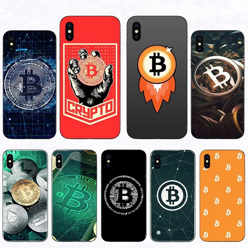 Чехол для телефона с биткоином iphone 11 Pro 11Pro Max 8 7 6 6S Plus X XS MAX 5 5S SE XR 2020 забавные Чехлы