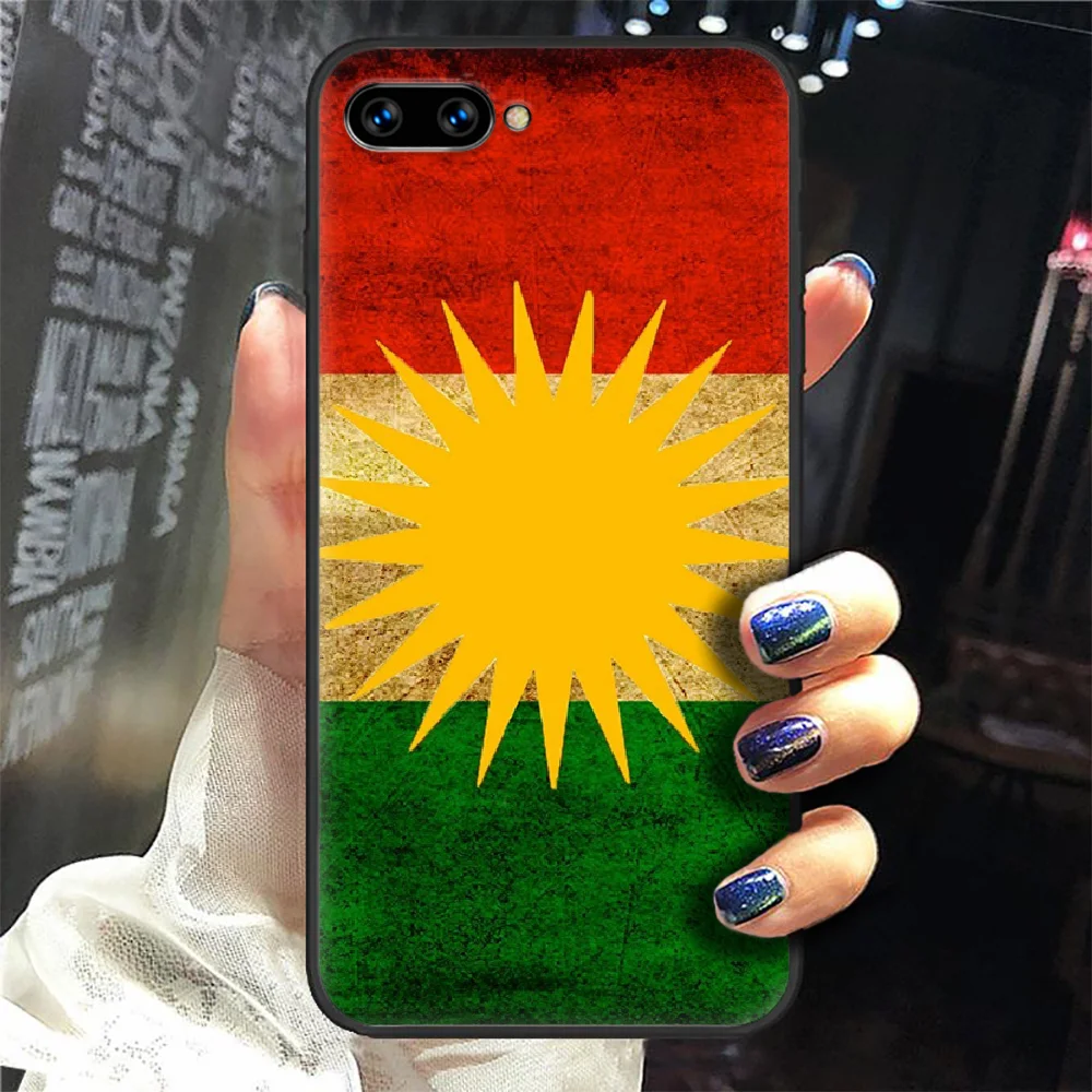 

Kurdistan Flag Phone Case Cover Hull For HUAWEI honor 8 8c 8a 8x 9 9a 9x V10 MATE 10 20 I lite pro black back pretty prime 3D