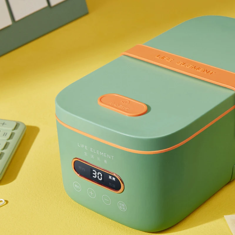 Ланч бокс Электрический Компактный с керамическим вкладышем и цифровым дисплеем