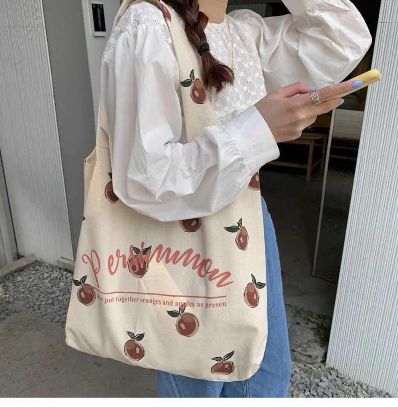 

Холщовые женские сумки на плечо, милые модные студенческие дамские сумочки с коровьим принтом, многоразовые вместительные мешки для покупо...