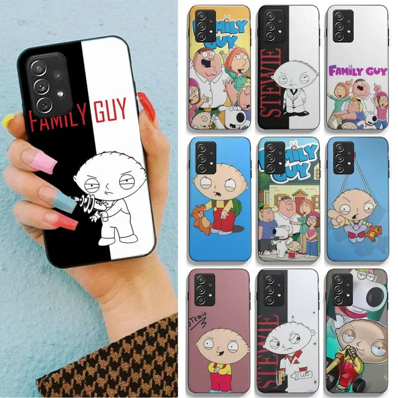 

Cartoon-Family-Guy-sitcom Phone Case For Samsung Galaxy S9 S8 Plus S10 5G S21 S30 S20 Ultra S10 Lite 2020 Soft Cover