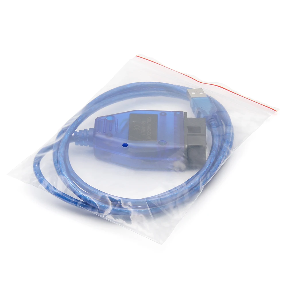 Диагностический кабель OBD2 VAG 409 1 KKL с FTDI FT232RL/CH340T OBD 2 для VW/Audi/Skoda/Seat - купить по