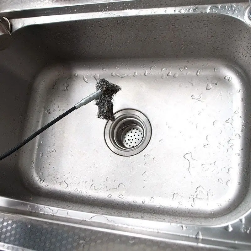 Новинка инструменты для копания сливной змеи пружинные трубки 160 см чистящие