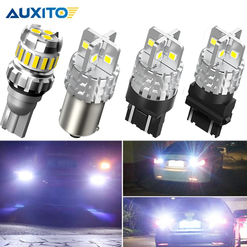Светодиодный фонарь заднего хода T15 W16W Canbus без ошибок 1156 P21W для Dodge Caliber Journey Ram 1500