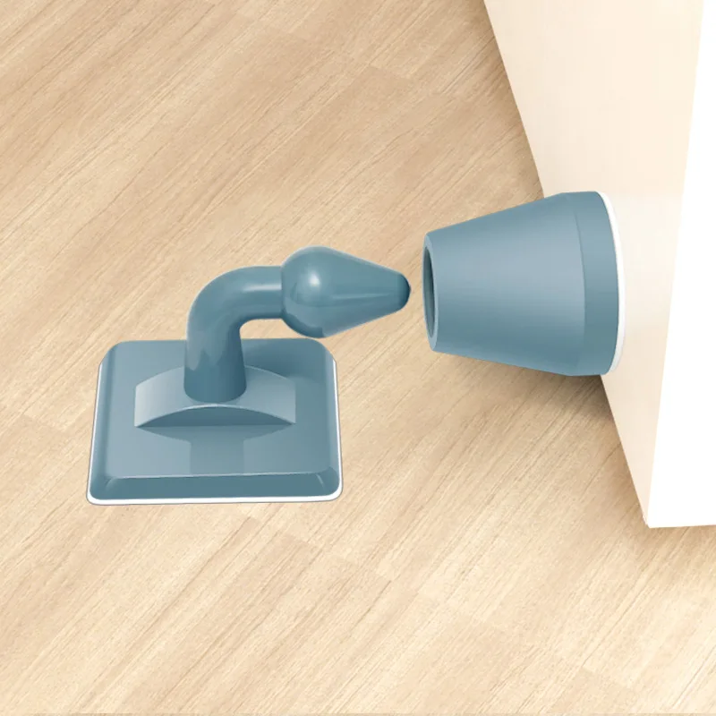 

Silicone Door Stopper Pad Mute Silencer Suction Door Stops Mats Door Anti-collision Pad Wall Guard Shakeproof Noise Reduction