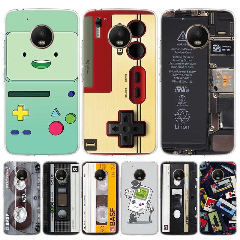 Модный чехол для телефона с видеолентой Gameboy Motorola Moto G8 G7 G6 G5 G4 E6 E5 E4 Power Plus Play One Action