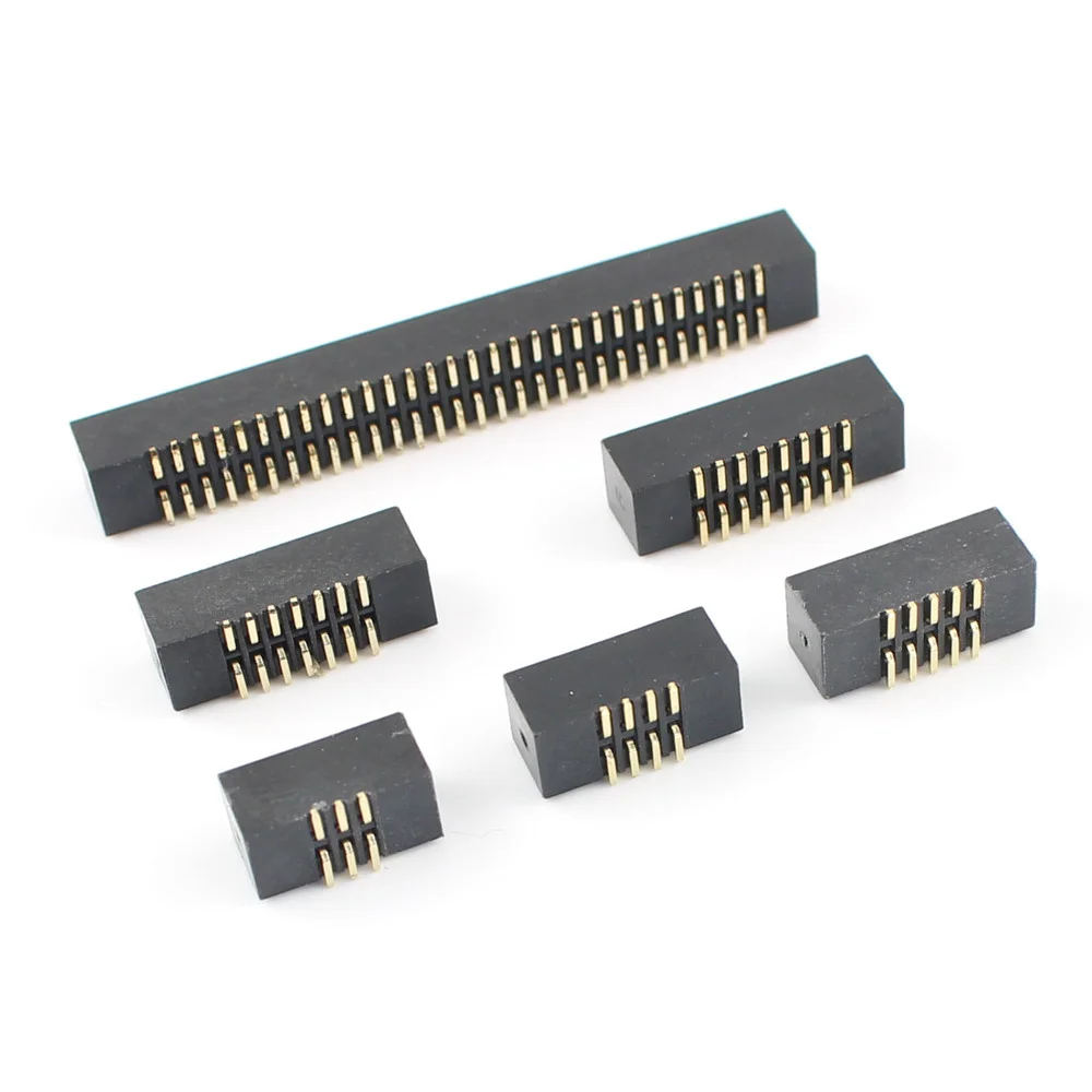 10 шт. 1 27 мм Шаг 6 8 14 16 20 26 30 34 40 50 60 Pin SMT SMD Штекерный корпус IDC разъем|Соединители| |