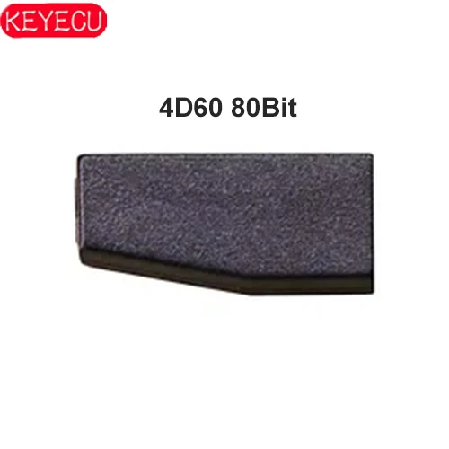KEYECU 10 шт./лот Вторичный рынок 4D60 чистый чип (композитный материал) 80BIT Pg1:FF |