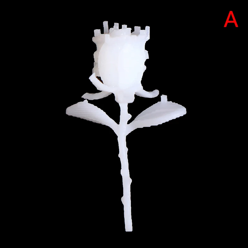 

Silicone UV Resin Mold DIY 3D Mini Rose Shape Epoxy Molds Crafts Jewelry Making Micro Landscape Rose Flower Model Jewelry