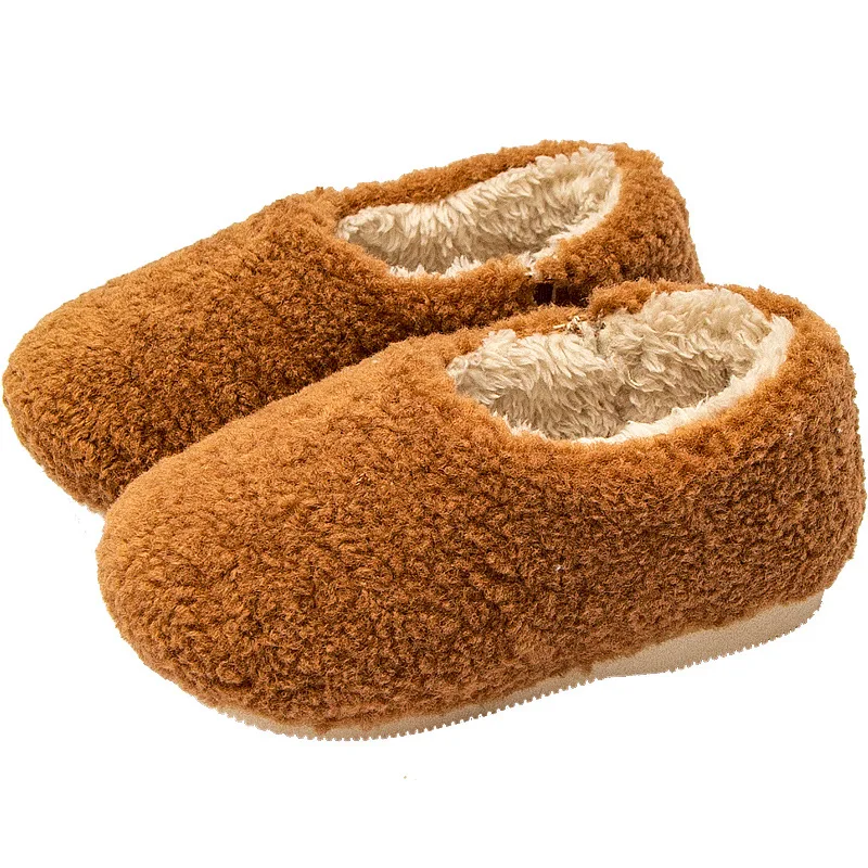 

Winter Baby Slippers House Kids Shoes for Girl Toddler Girl Home Shoes Toddler Furry Boys Christmas Autumn Cotton Fluffy Women