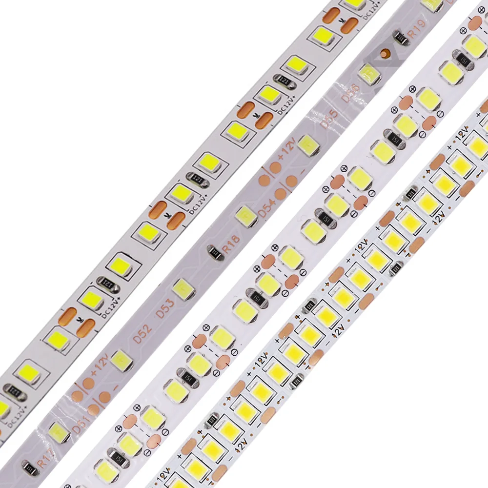 Светодиодная лента 5 м 12 В 2835 гибкая Диодная 120 светодиодов/м 240 светодиодная лампа