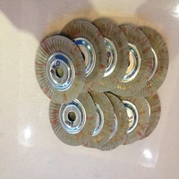 free shipping of 10pcsset steel core 80 32010016mm soft flap discs wheels for angel grinder steel metal polishing sanding